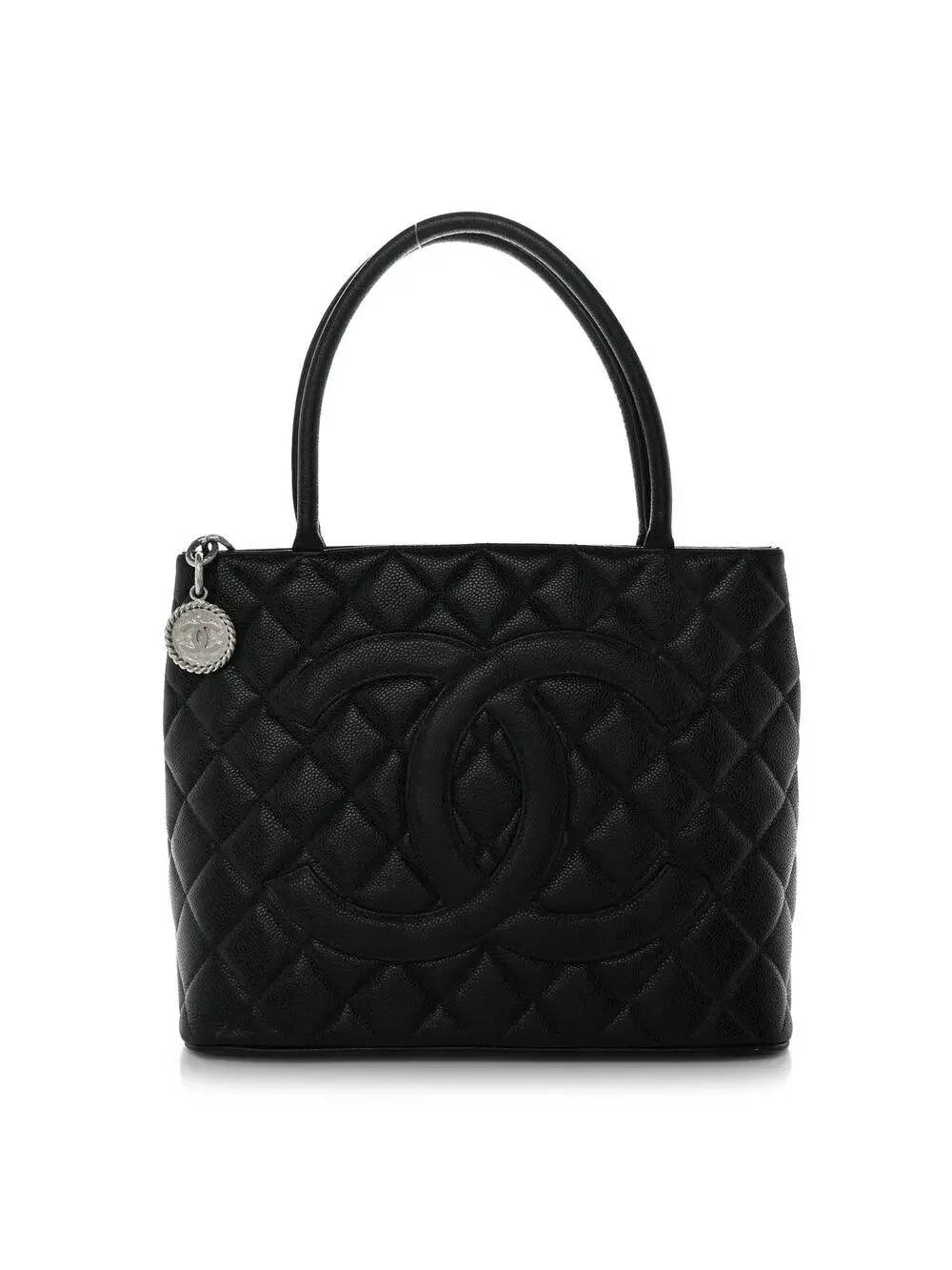 Chanel Caviar Quilted Medallion Tote #324080C17B